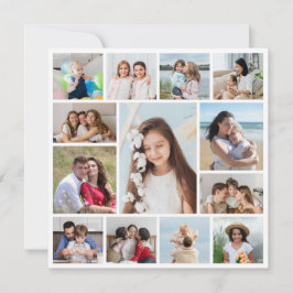 自分だけの13枚の写真コラージュを作成 カード