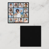 自分だけの13枚の写真コラージュを作成 ノートカード (正面/裏面)