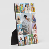 自分だけの13枚の写真コラージュを作成 フォトプラーク (側面)