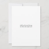 自分だけの14枚の写真コラージュをデザインしよう ノートカード (裏面)