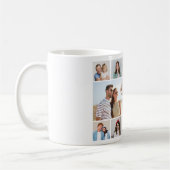 自分だけの14枚の写真コラージュを作成 コーヒーマグカップ (左)