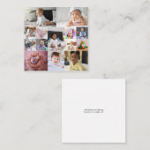 自分だけの14枚の写真コラージュを作成 ノートカード (正面/裏面)