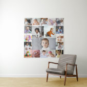 自分だけの19枚の写真コラージュを作成 タペストリー (インサイチュ)