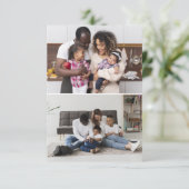 自分だけの2枚の写真の コラージュを作成 カード (スタンド正面)