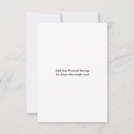 自分だけの2枚の写真の コラージュを作成 カード (裏面)