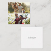 自分だけの2枚の写真を組み合わせたコラージュをデザイン ノートカード (正面/裏面)