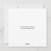 自分だけの20枚の写真コラージュを作成 シーズンカード (裏面)