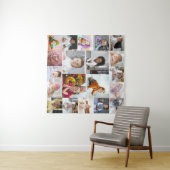 自分だけの20枚の写真コラージュを作成 タペストリー (インサイチュ(横))