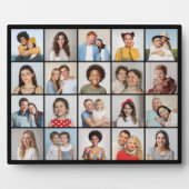 自分だけの20枚の写真コラージュを作成 フォトプラーク (正面)