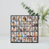 自分だけの25枚の写真コラージュを作成しよう カード (スタンド正面)