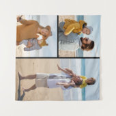 自分だけの3枚の写真コラージュを作成 タペストリー (正面(横))