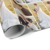 自分だけの3枚の写真コラージュを作成 ラッピングペーパー (ロールコーナー)