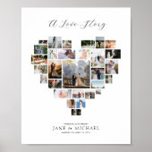 自分だけの30枚フォトコラージュを作ろう ポスター (正面)