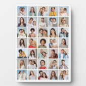 自分だけの35枚の写真コラージュを作成 フォトプラーク (正面)