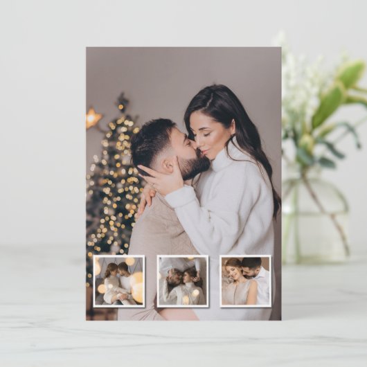 自分だけの4枚の写真のコラージュを作成 カード (スタンド正面)