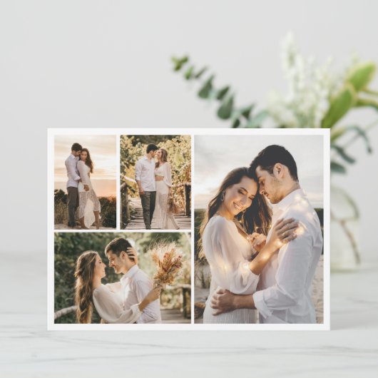 自分だけの4枚の写真の組み合わせを作成 カード (スタンド正面)