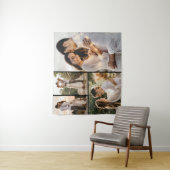 自分だけの4枚の写真の組み合わせを作成 タペストリー (インサイチュ)