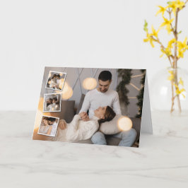 自分だけの4枚の写真の コラージュを作成 カード