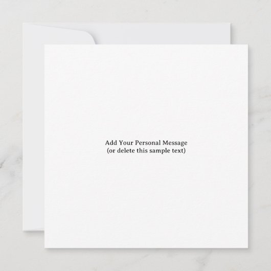 自分だけの4枚の写真の コラージュを作成 カード (裏面)