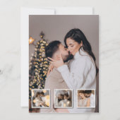 自分だけの4枚の写真の コラージュを作成 シーズンカード (正面)