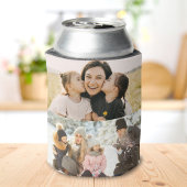 自分だけの4枚の写真コラージュを作成 缶クーラー