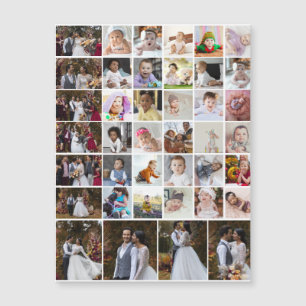 自分だけの40枚の写真コラージュを作成