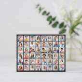 自分だけの48枚の写真コラージュポストカードを作成 ポストカード (スタンド正面)