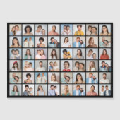 自分だけの48枚の写真コラージュマグネットカードを作ろう (正面)