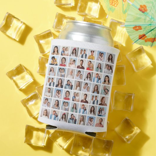 自分だけの49枚のフォトコラージュを作ろう 缶クーラー (インサイチュ 夏)