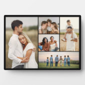 自分だけの5枚の写真のコラージュを作成 フォトプラーク (正面)