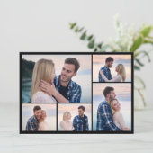 自分だけの5枚の写真の コラージュを作成 カード (スタンド正面)