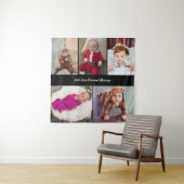 自分だけの5枚の写真の コラージュを作成 タペストリー (インサイチュ)