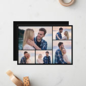 自分だけの5枚の写真の コラージュを作成 ノートカード (正面/裏面インサイチュ)