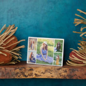 自分だけの5枚の写真コラージュを作成 フォトプラーク (側面)