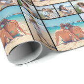 自分だけの5枚の写真コラージュを作成 ラッピングペーパー (ロールコーナー)