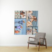 自分だけの6枚の写真コラージュを作成 タペストリー (インサイチュ(横))