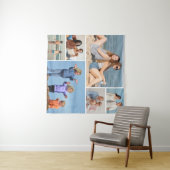 自分だけの6枚の写真コラージュを作成 タペストリー (インサイチュ(横))