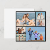 自分だけの6枚の写真コラージュを作成 ノートカード (正面/裏面)