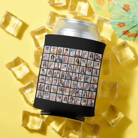 自分だけの63枚の写真コラージュを作成 缶クーラー (インサイチュ 夏)