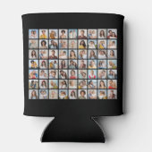 自分だけの63枚の写真コラージュを作成 缶クーラー (裏面)
