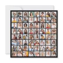 自分だけの64枚の写真コラージュを作成