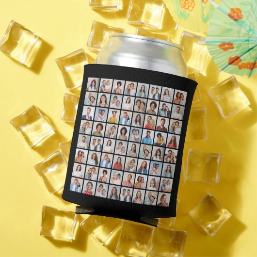自分だけの64枚フォトコラージュを作成しよう 缶クーラー (インサイチュ 夏)