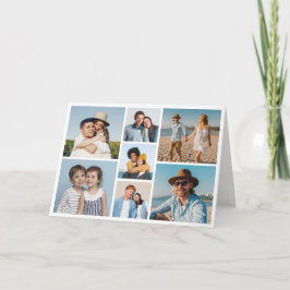 自分だけの7枚の写真コラージュを作成 カード