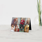 自分だけの7枚の写真コラージュを作成 シーズンカード (正面)