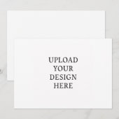 自分だけの7x5横長デザインを作成 招待状 (正面/裏面)