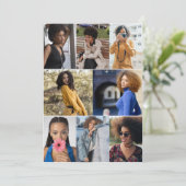 自分だけの8枚の写真の コラージュを作成 シーズンカード (スタンド正面)