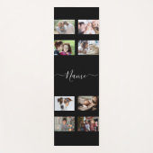 自分だけの8枚の写真コラージュを作成して、ヨガマットに名前を付ける ヨガマット (正面)