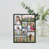 自分だけの8枚の写真コラージュを作成 カード (スタンド正面)