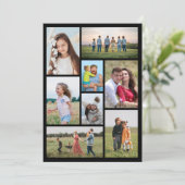 自分だけの8枚の写真コラージュを作成 カード (スタンド正面)