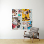 自分だけの8枚の写真コラージュを作成 タペストリー (インサイチュ(横))